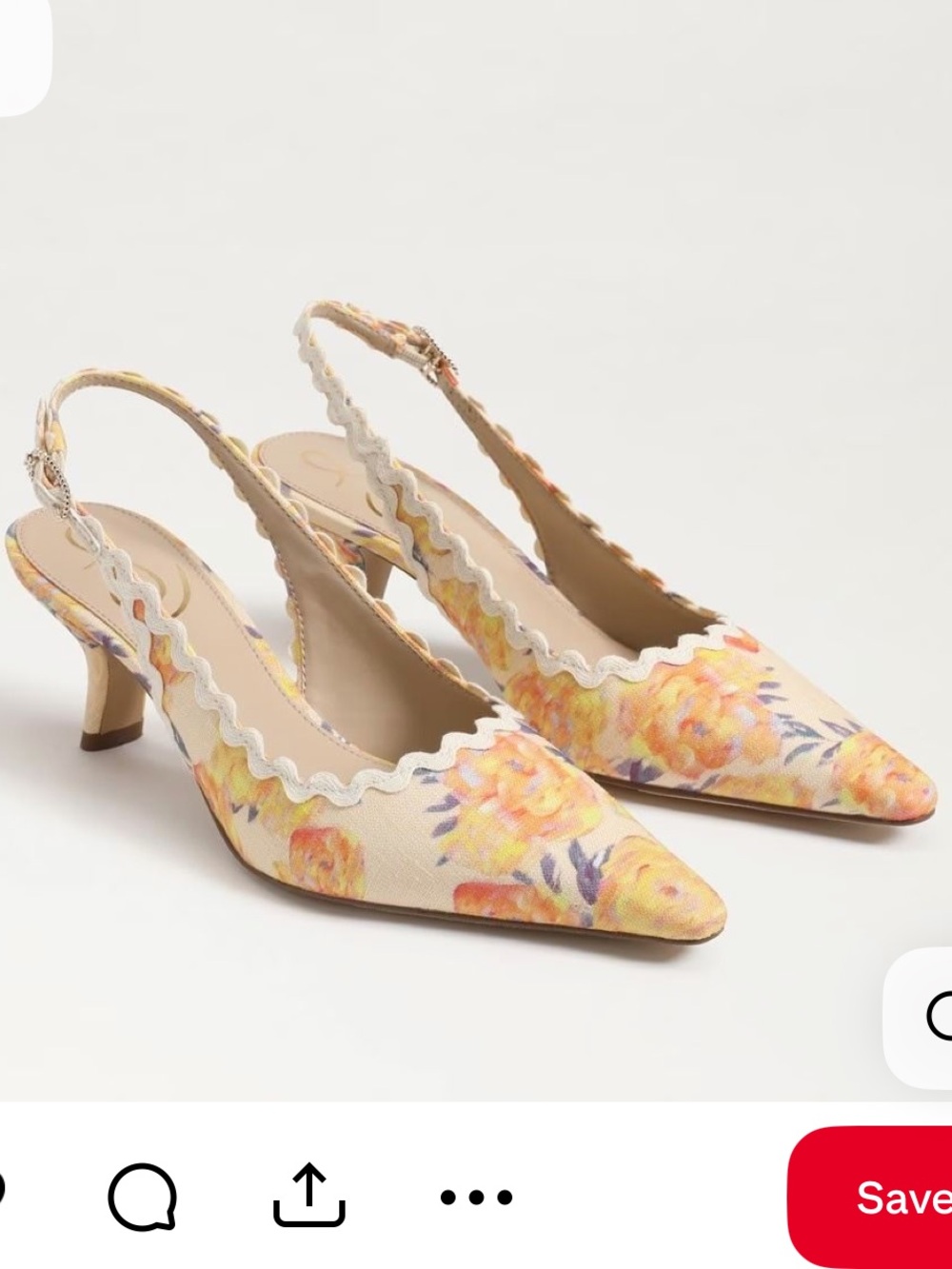 ISO SAM EDELMAN bianka slingback